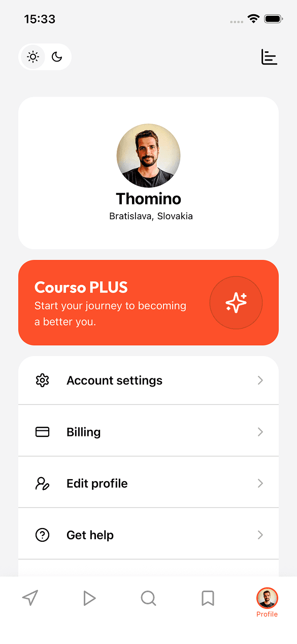 Course Categories