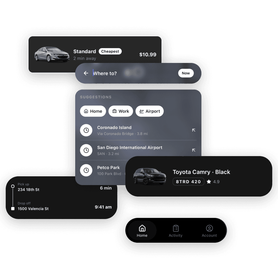 Drivo Template Components