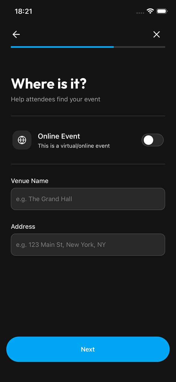 Revenue by Event