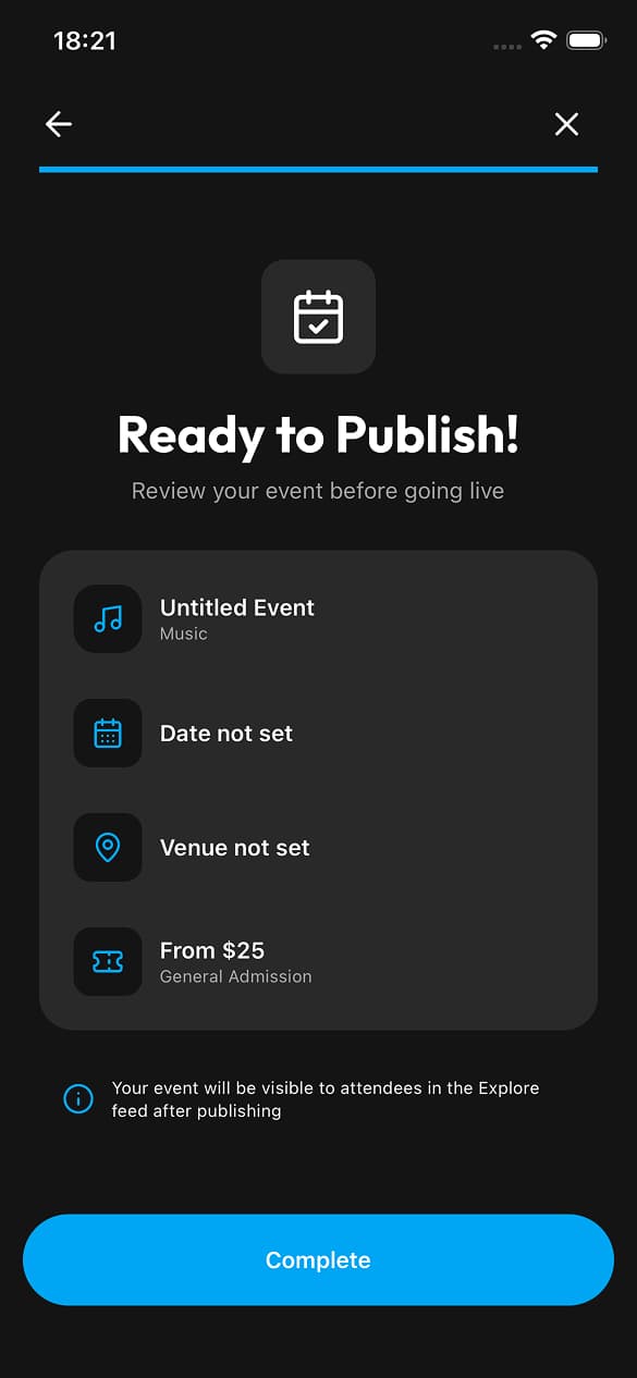 Creator Mode Toggle