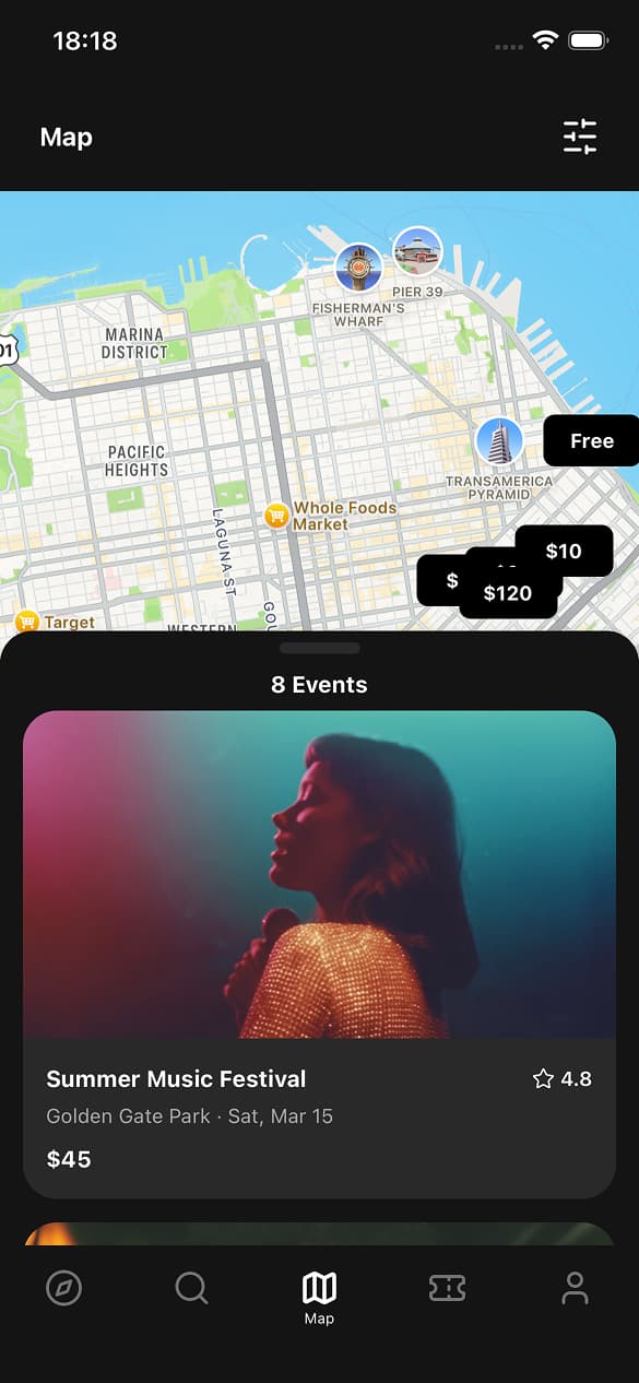 Event Listings