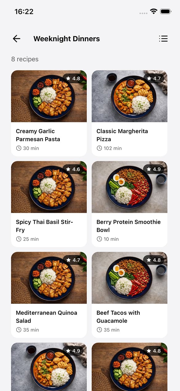 Dinner Ideas