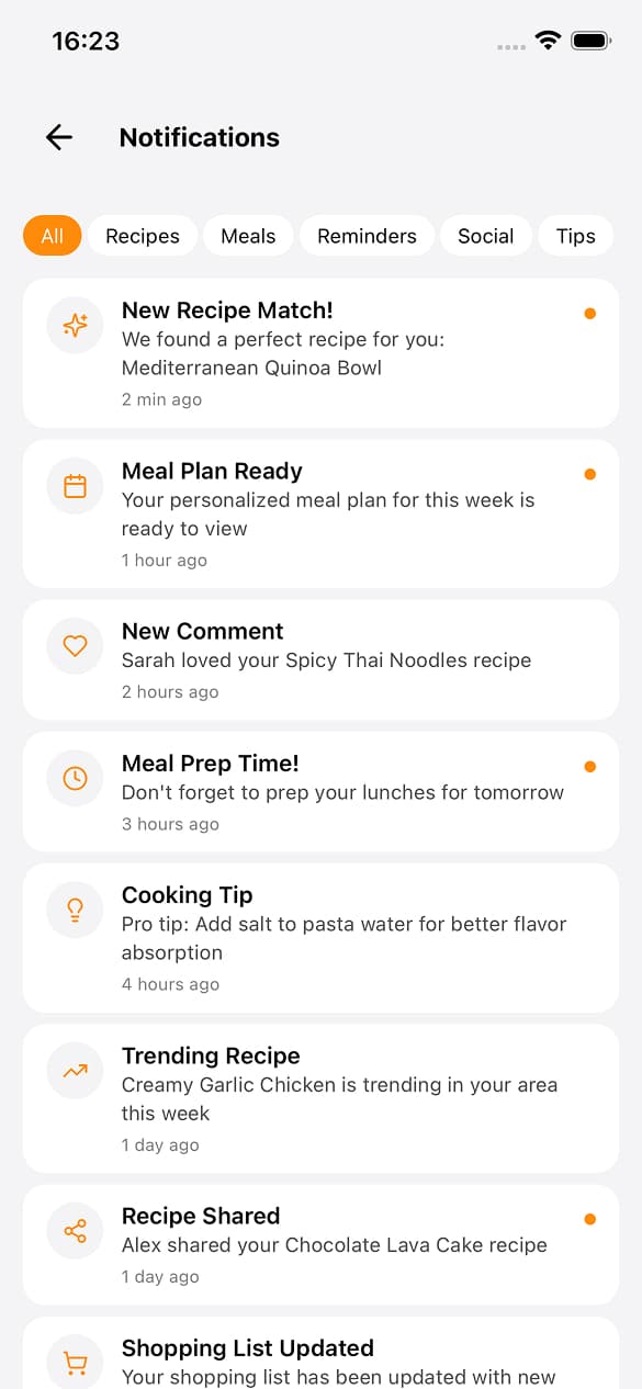 Healthy Options