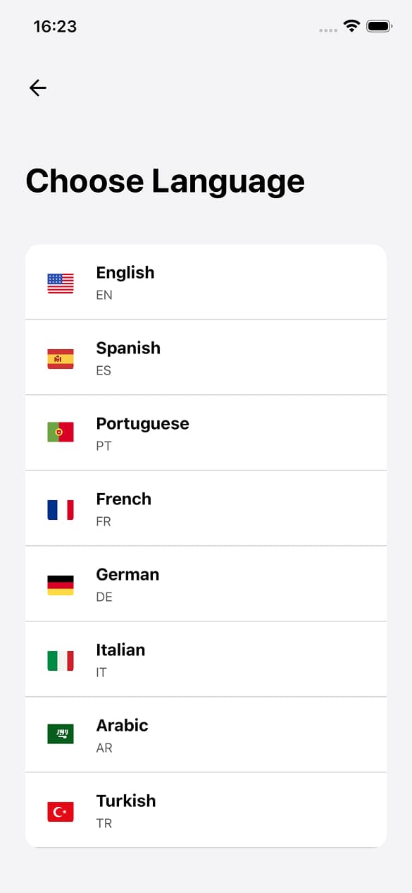 Theme Settings