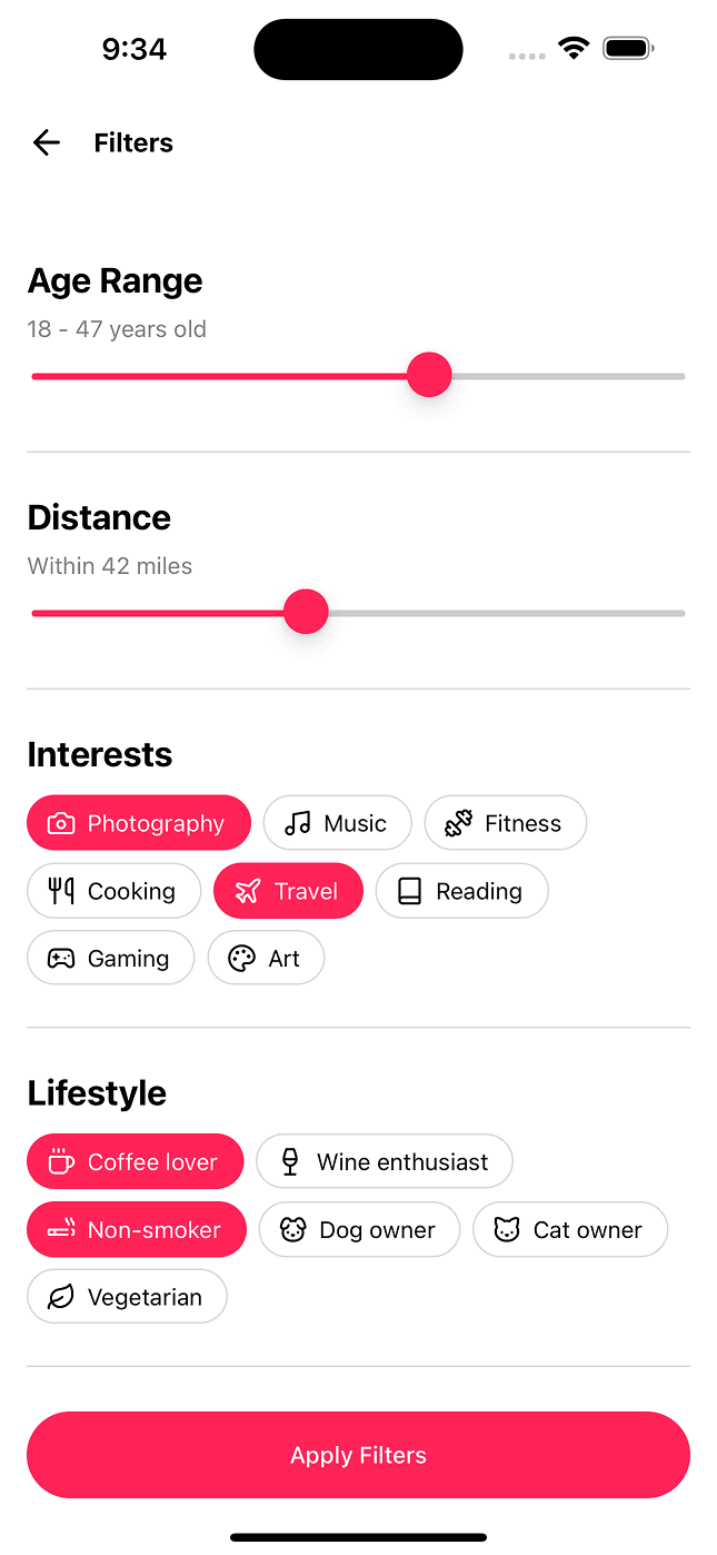 Settings Overview
