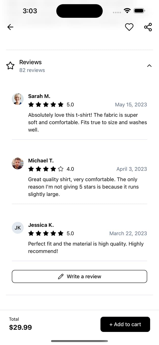 Product Reviews