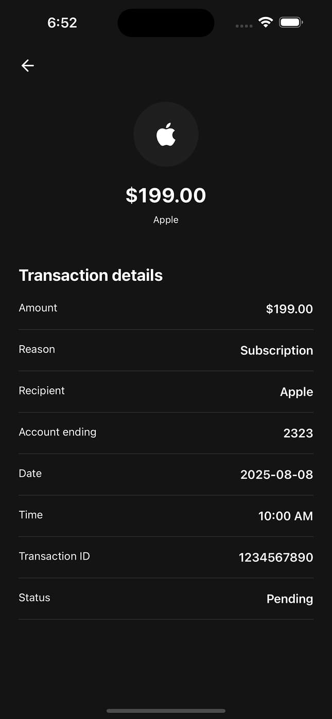 Transaction Complete